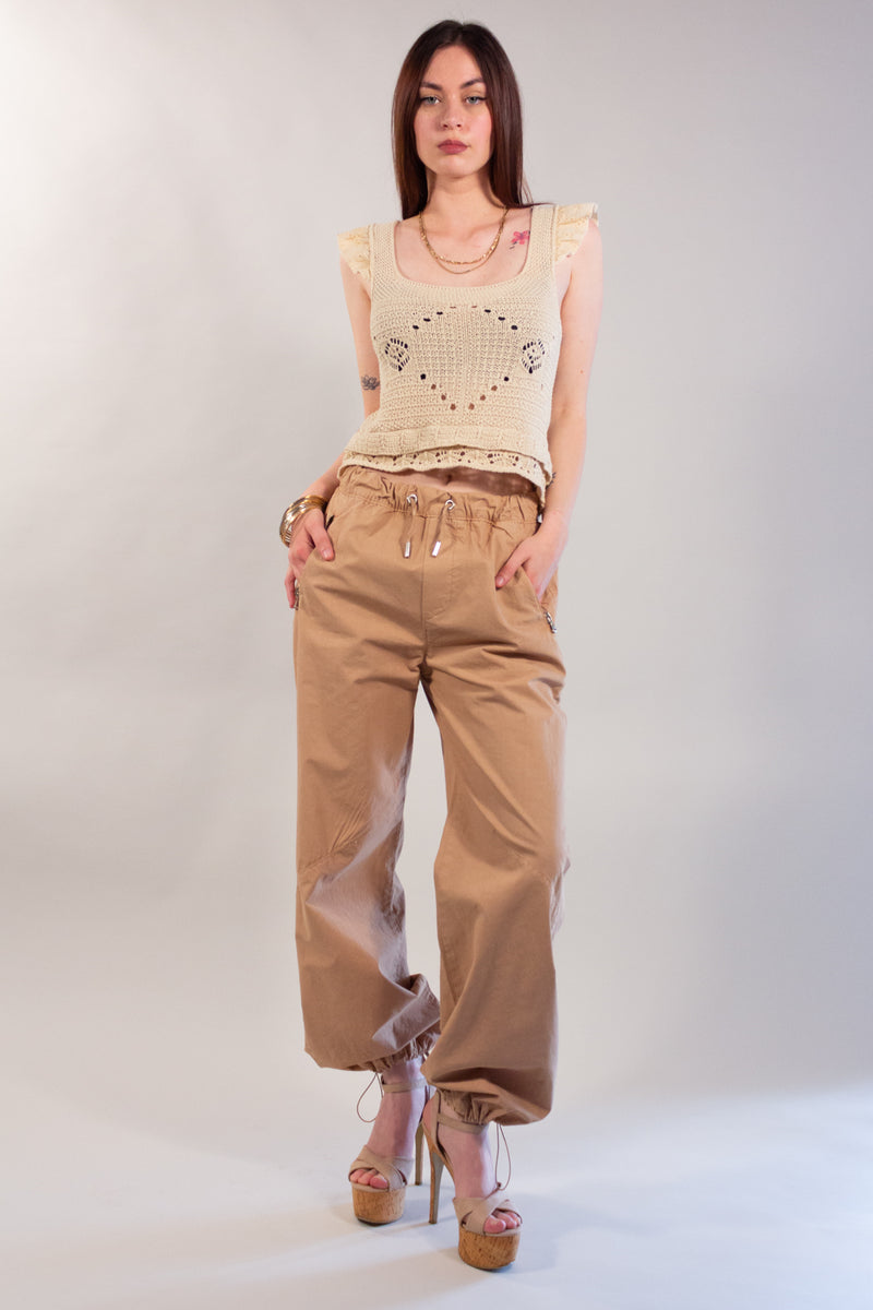 PANTALONE CARGO ZIP