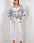 CAMICIA MUSSOLA AMPIA RIGHE