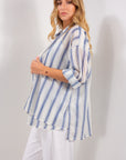 CAMICIA MUSSOLA AMPIA RIGHE