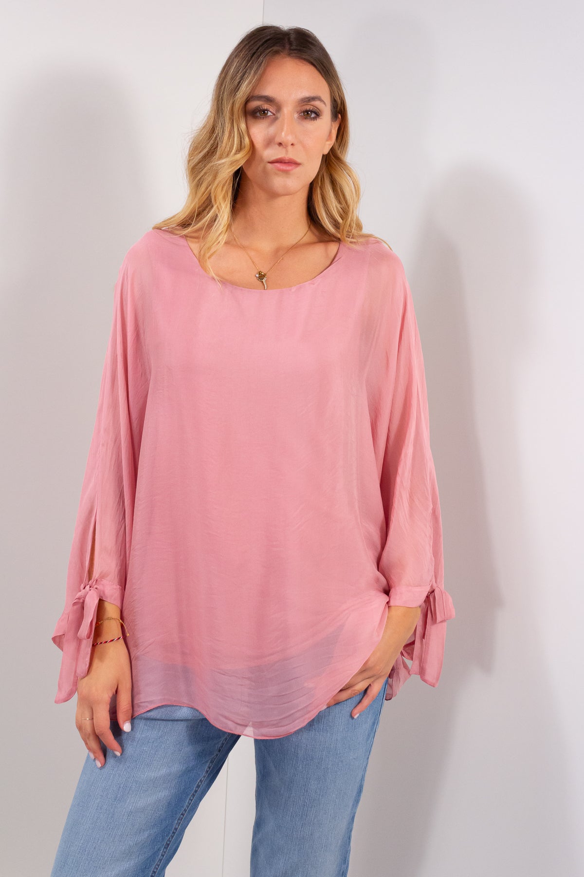 MAGLIA BLUSA CHIFFON