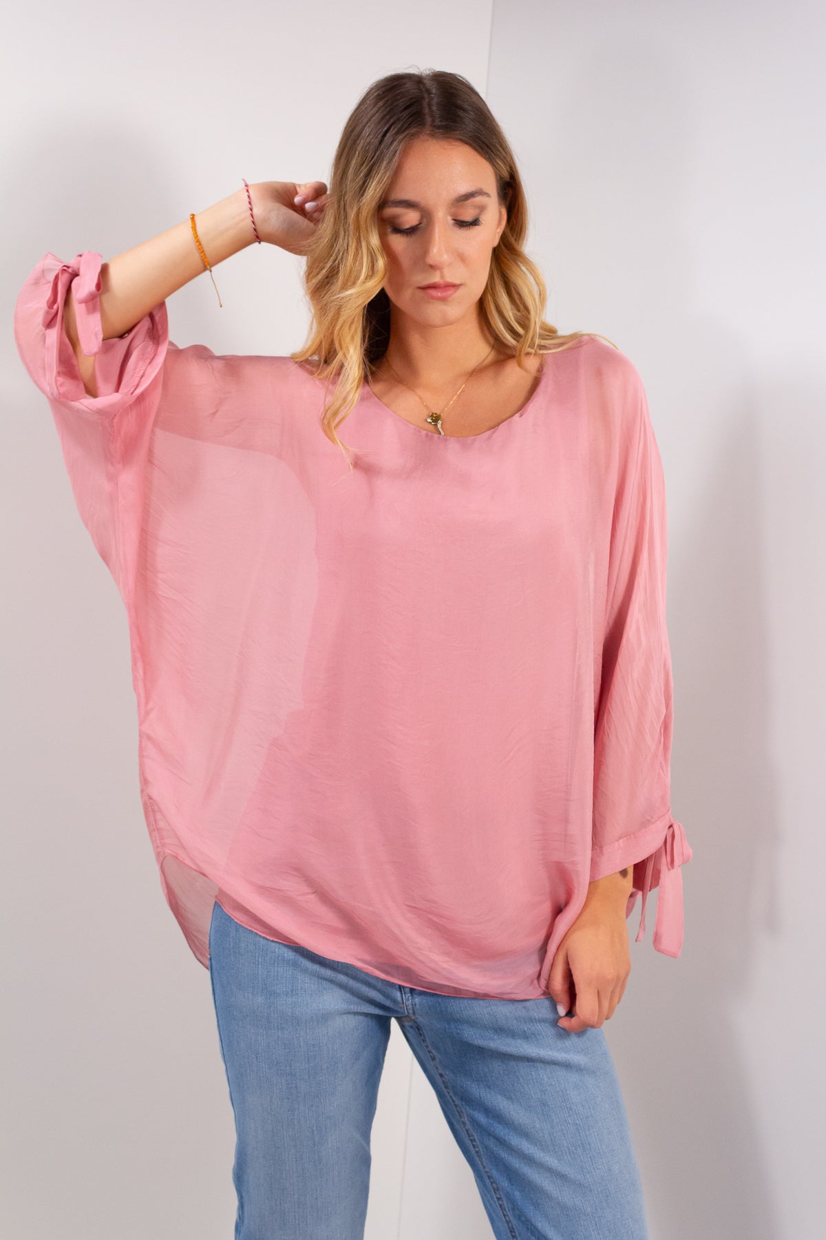 MAGLIA BLUSA CHIFFON