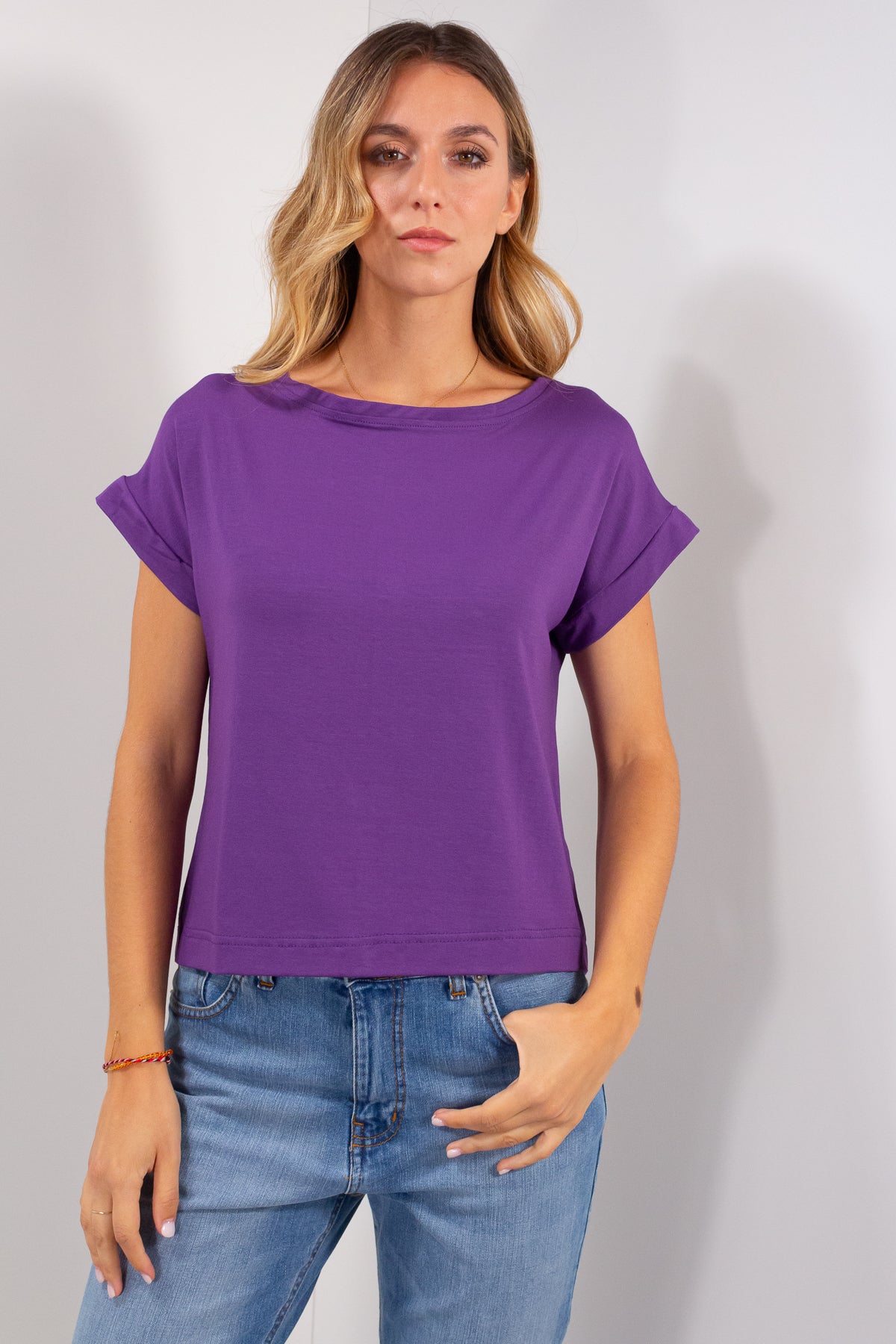 MAGLIA MANICA RISVOLTO