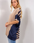 MAGLIA V UNITA+RIGHE OVER
