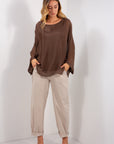 MAGLIA BLUSA CHIFFON
