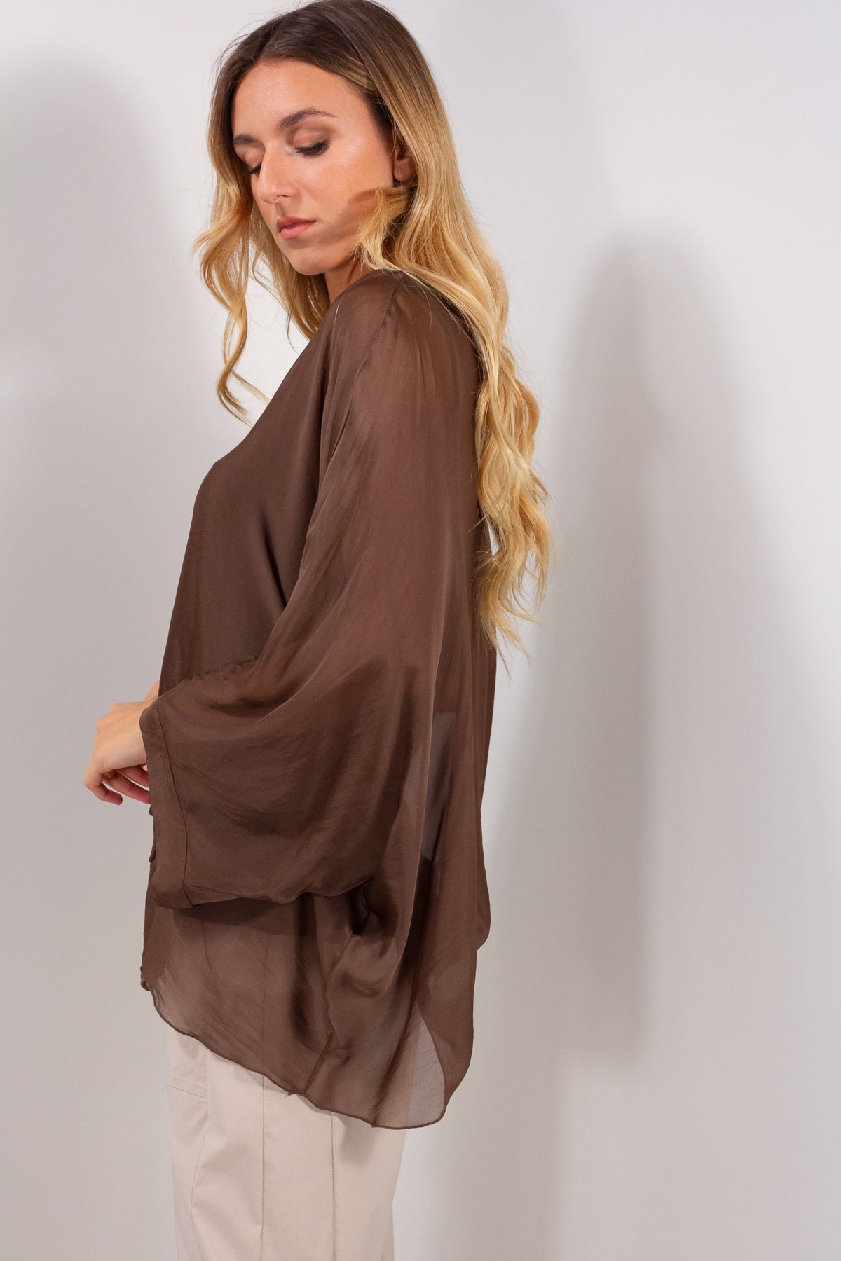 MAGLIA BLUSA CHIFFON