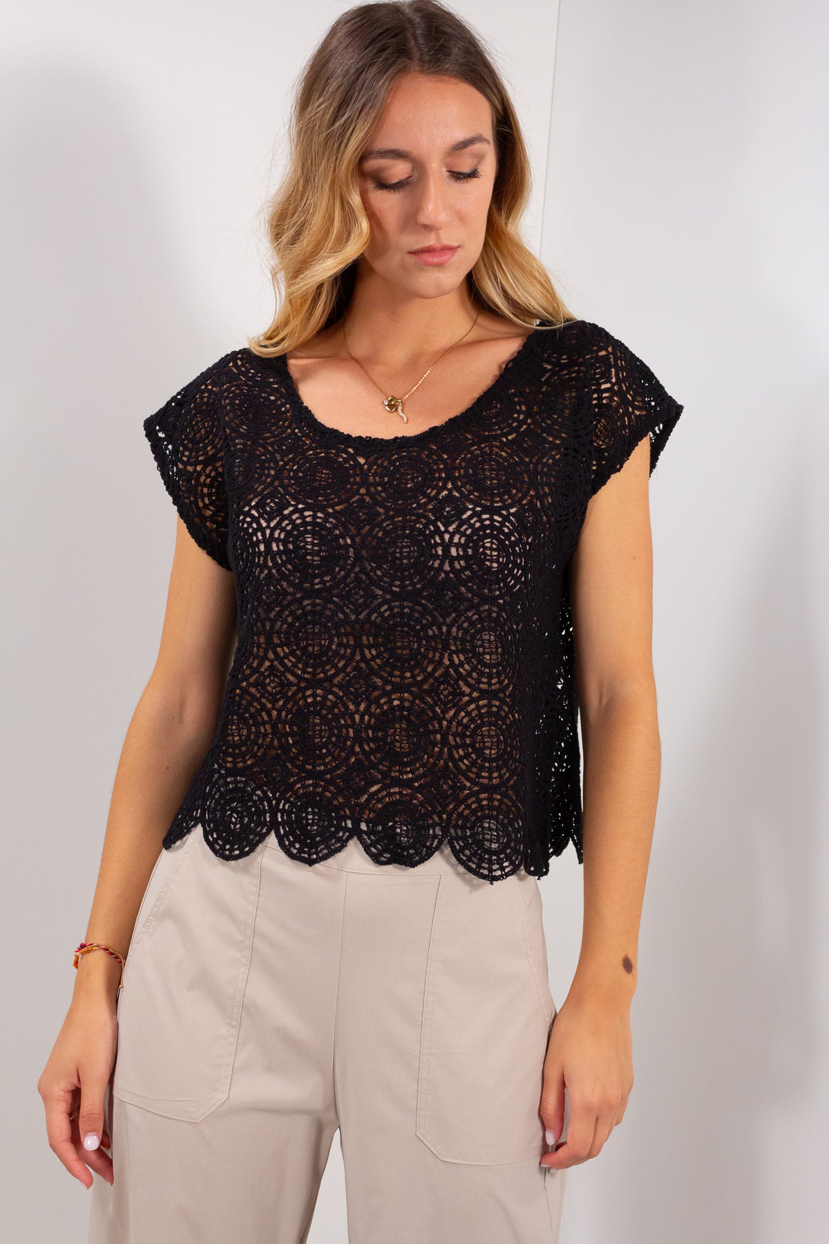 MAGLIA KIMONO CROCHET