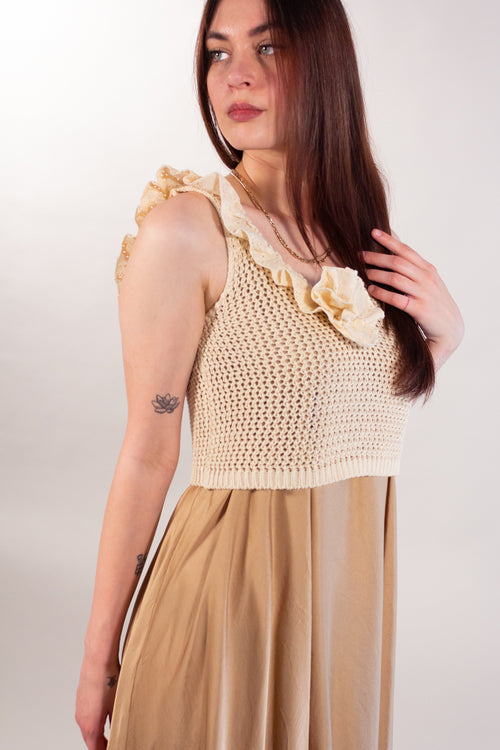 TOP CROCHET ROUCHES