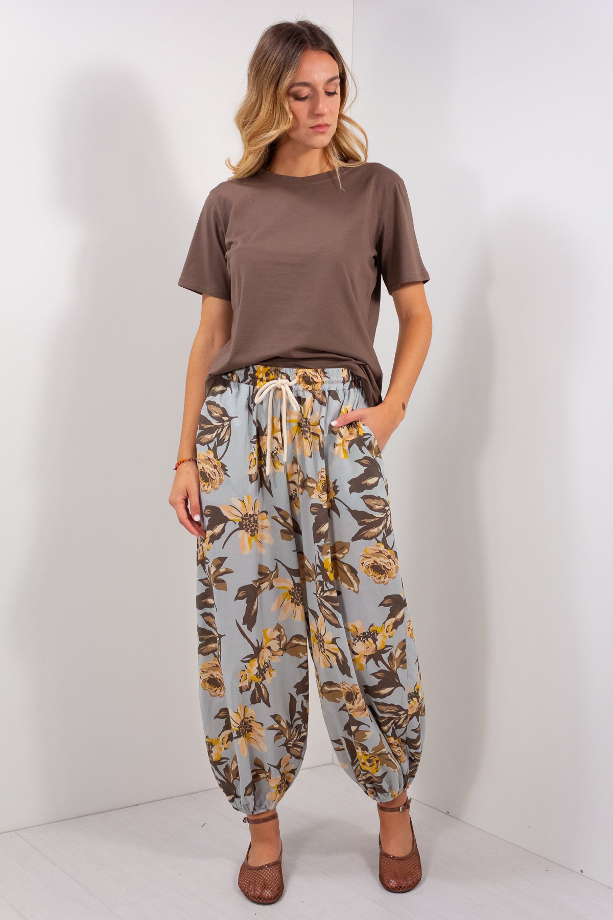 PANTALONE OVETTO COT/FANTASIA
