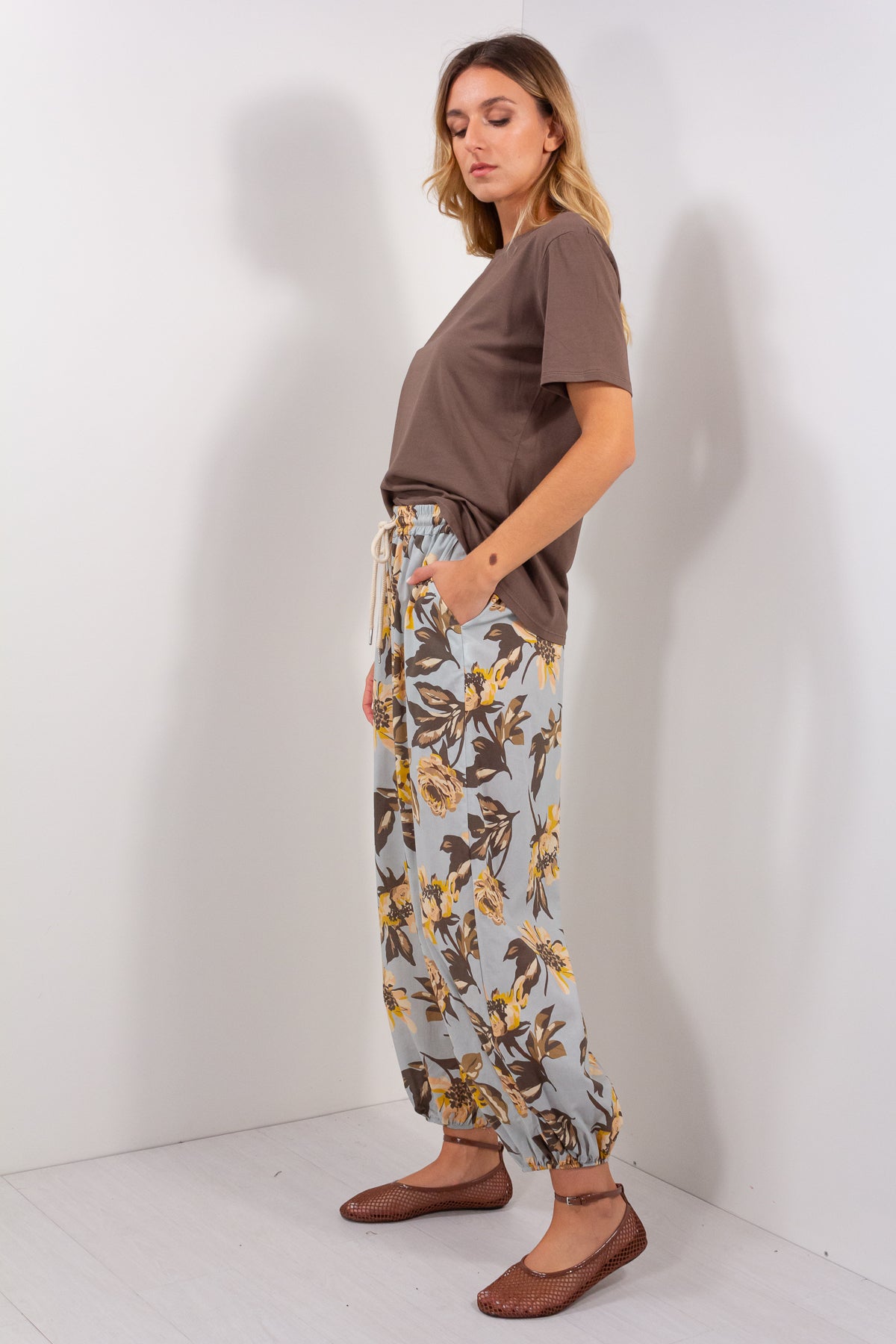 PANTALONE OVETTO COT/FANTASIA
