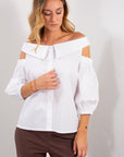 CAMICIA CUT OUT SPALLE