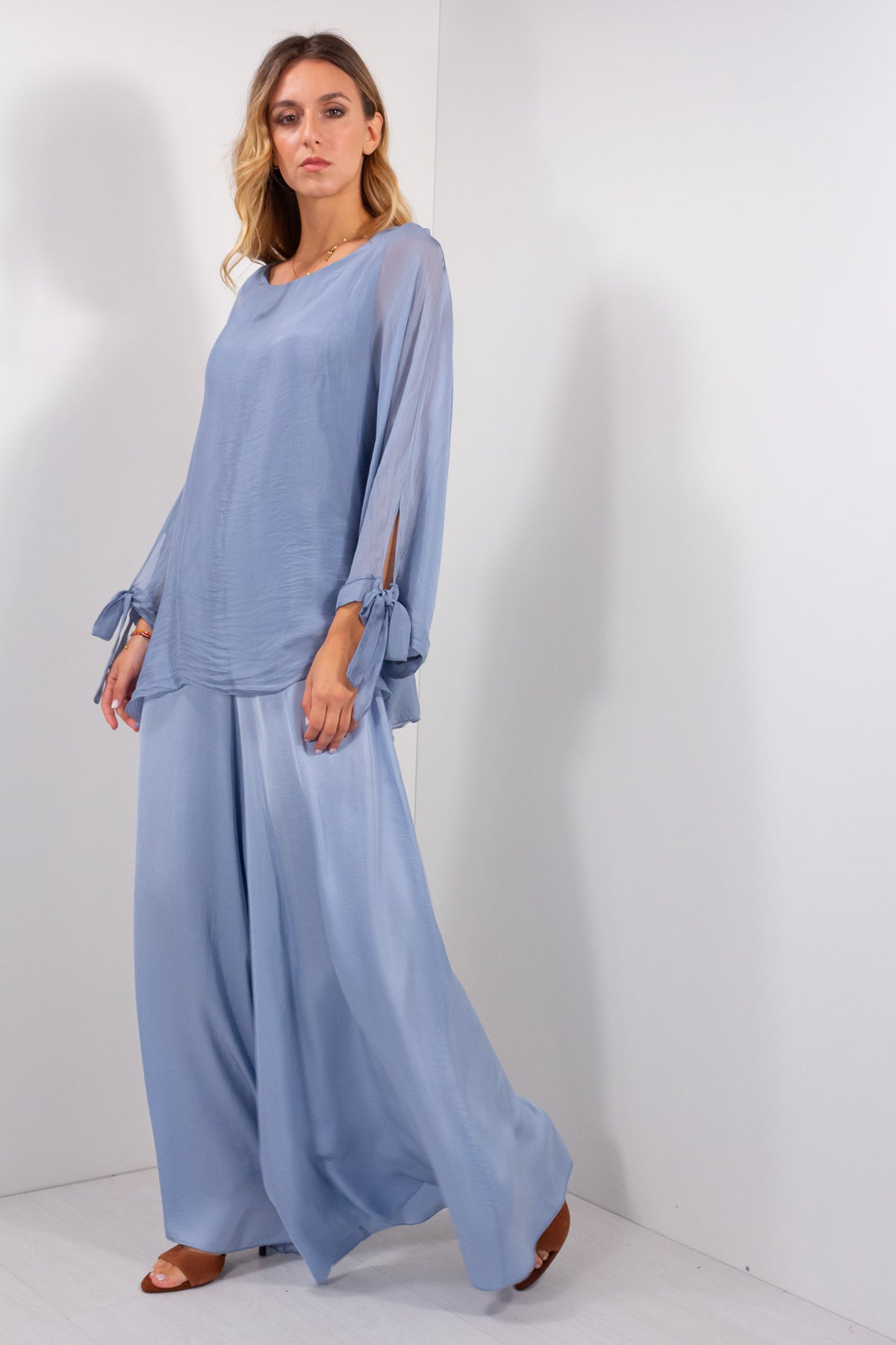 MAGLIA BLUSA CHIFFON