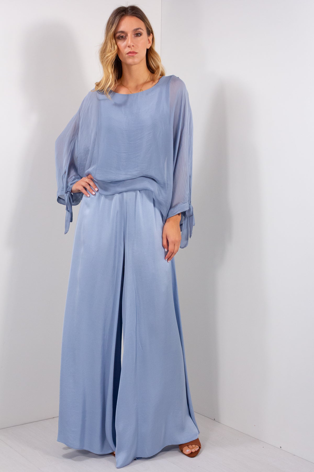 MAGLIA BLUSA CHIFFON