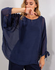 MAGLIA BLUSA CHIFFON