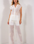 PANTALONE LYOCELL RICAMO GRANDE
