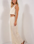 PANTALONE SANGALLO PAILLETTES