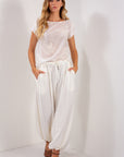 BLUSA LYOCELL RICAMO GRANDE
