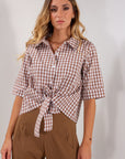 CAMICIA QUADRETTI LEGATA M/M