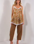 TOP COTONE FANTASIA+PIZZO