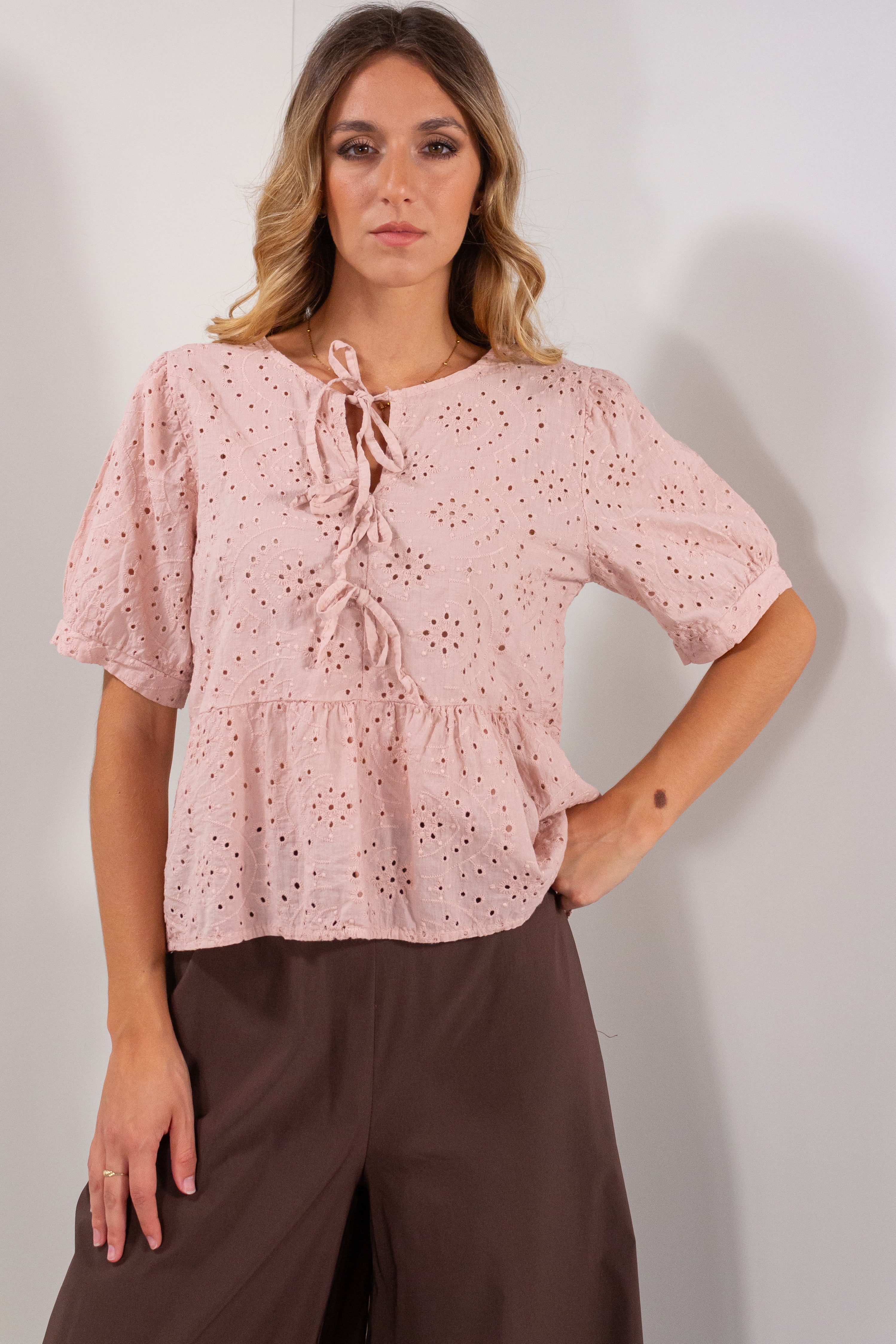 MAGLIA SANGALLO LACCETTI DAVANTI