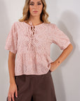 MAGLIA SANGALLO LACCETTI DAVANTI