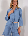 CAMICIA LEGATA LINO
