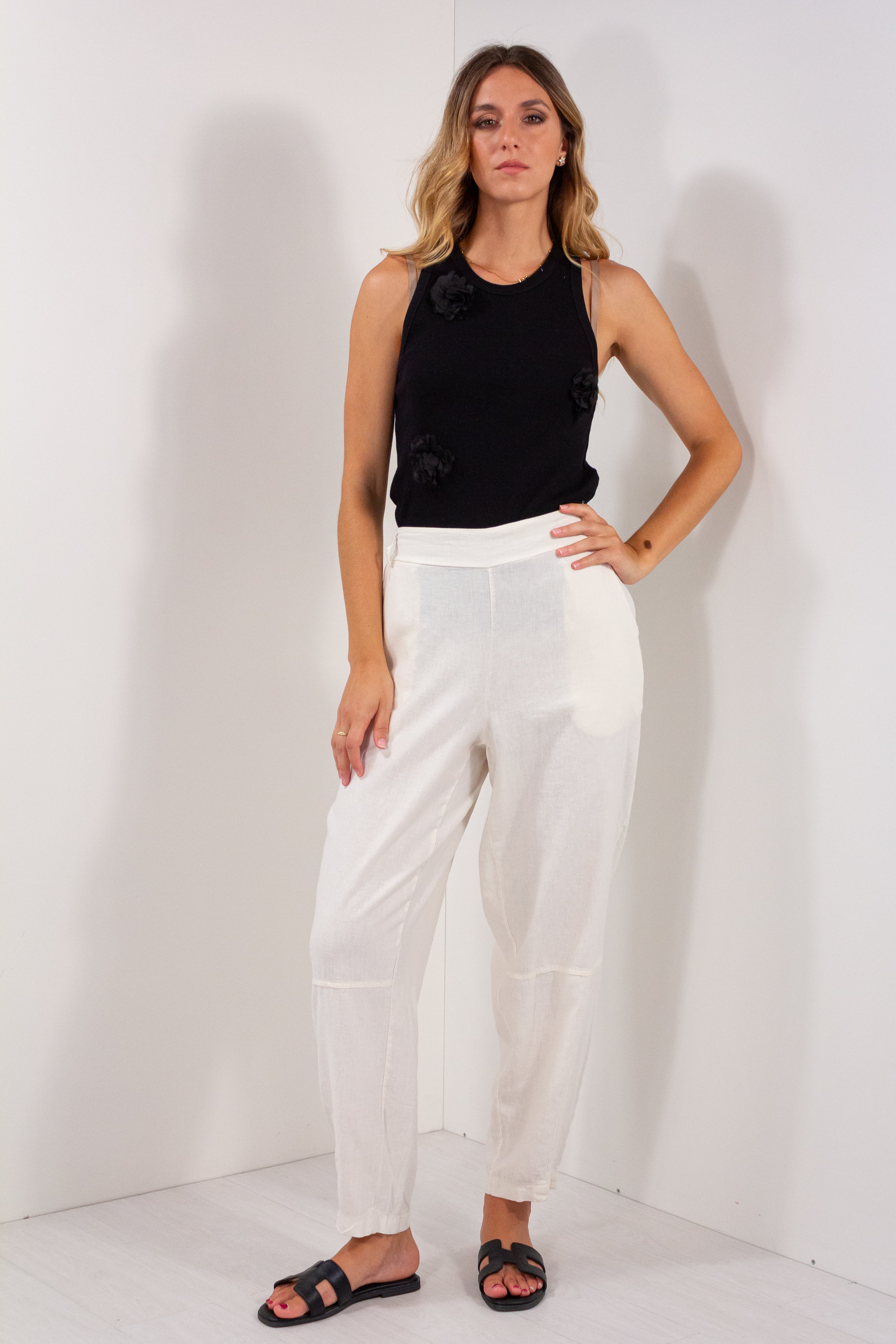 PANTALONE OVETTO LINO