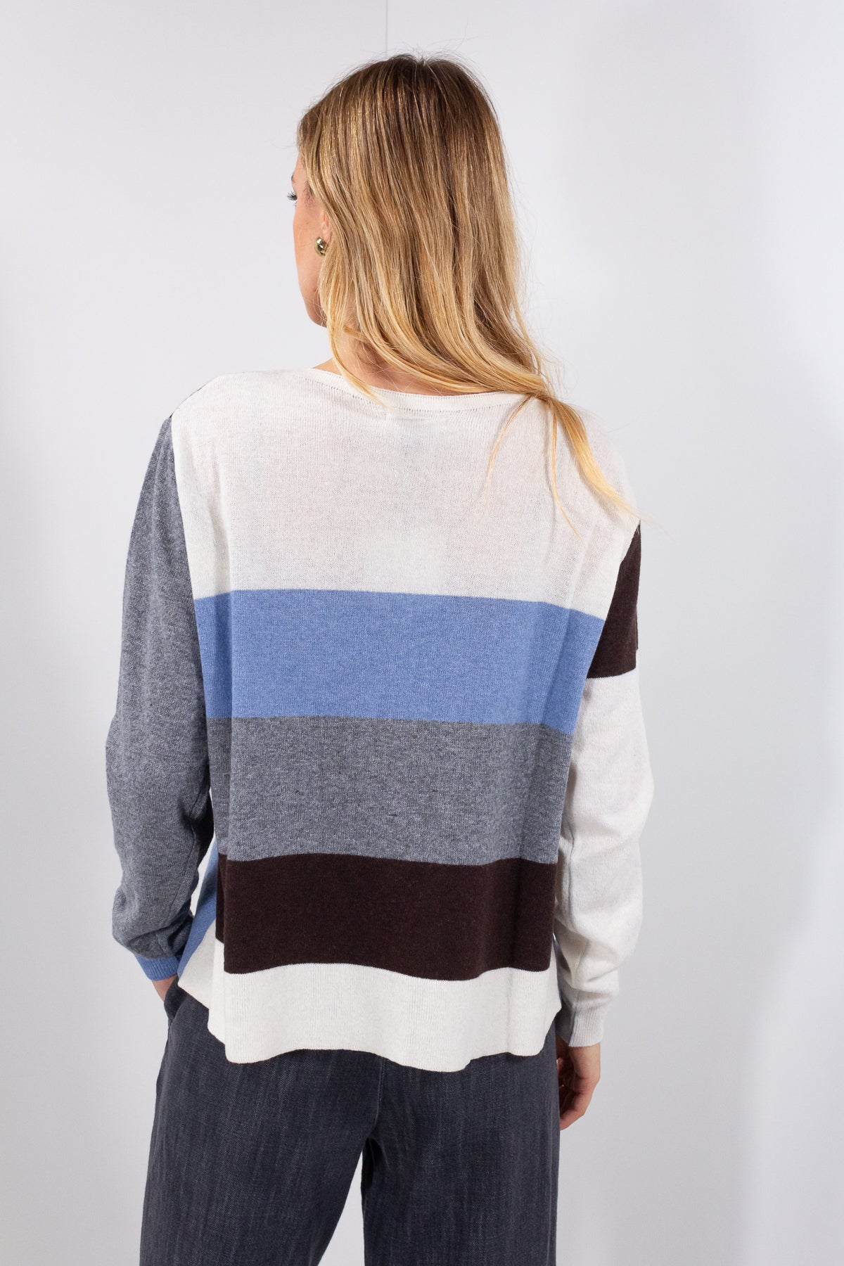MAGLIA BICOLOR RIGONI