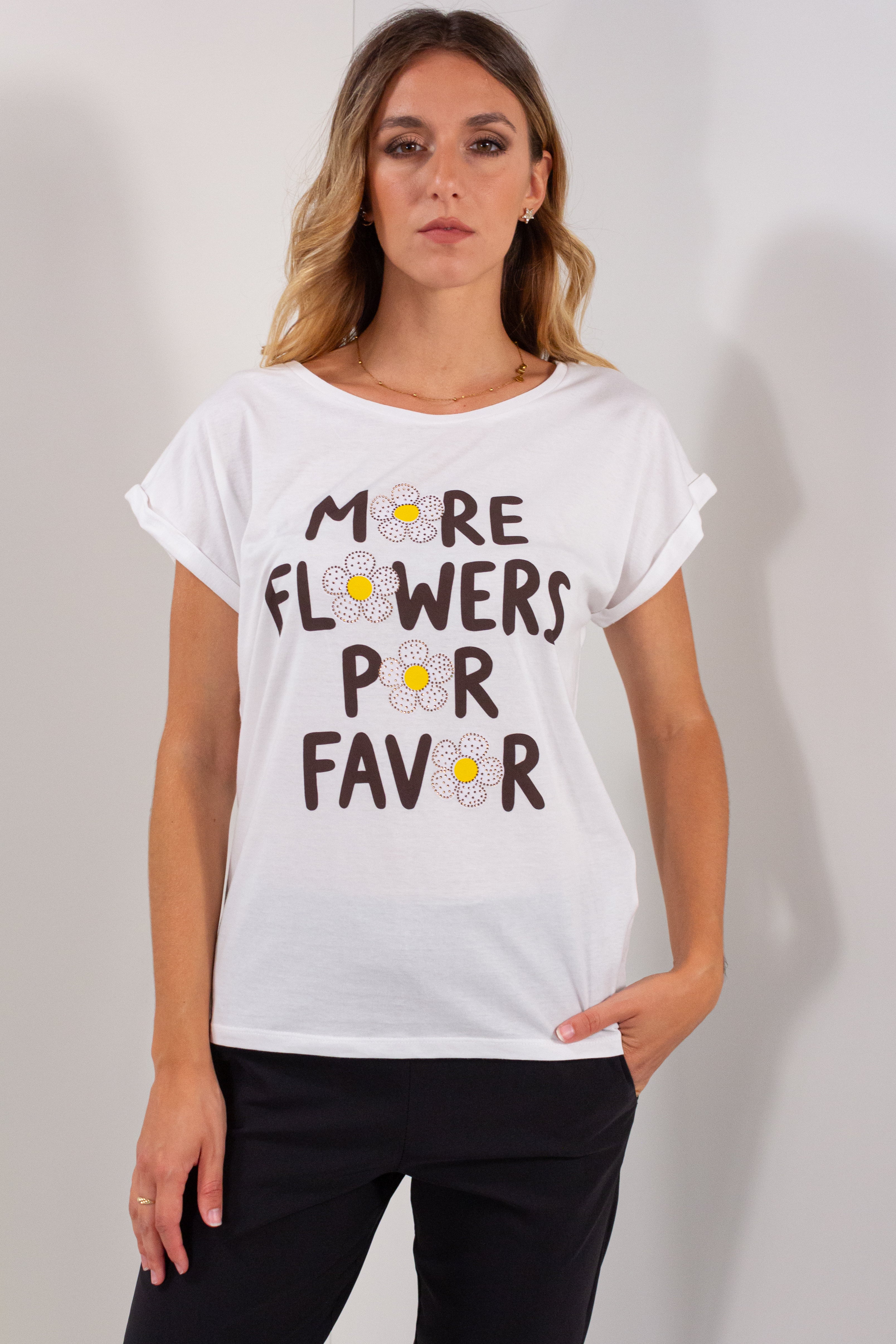 T-SHIRT MORE FLOWERS