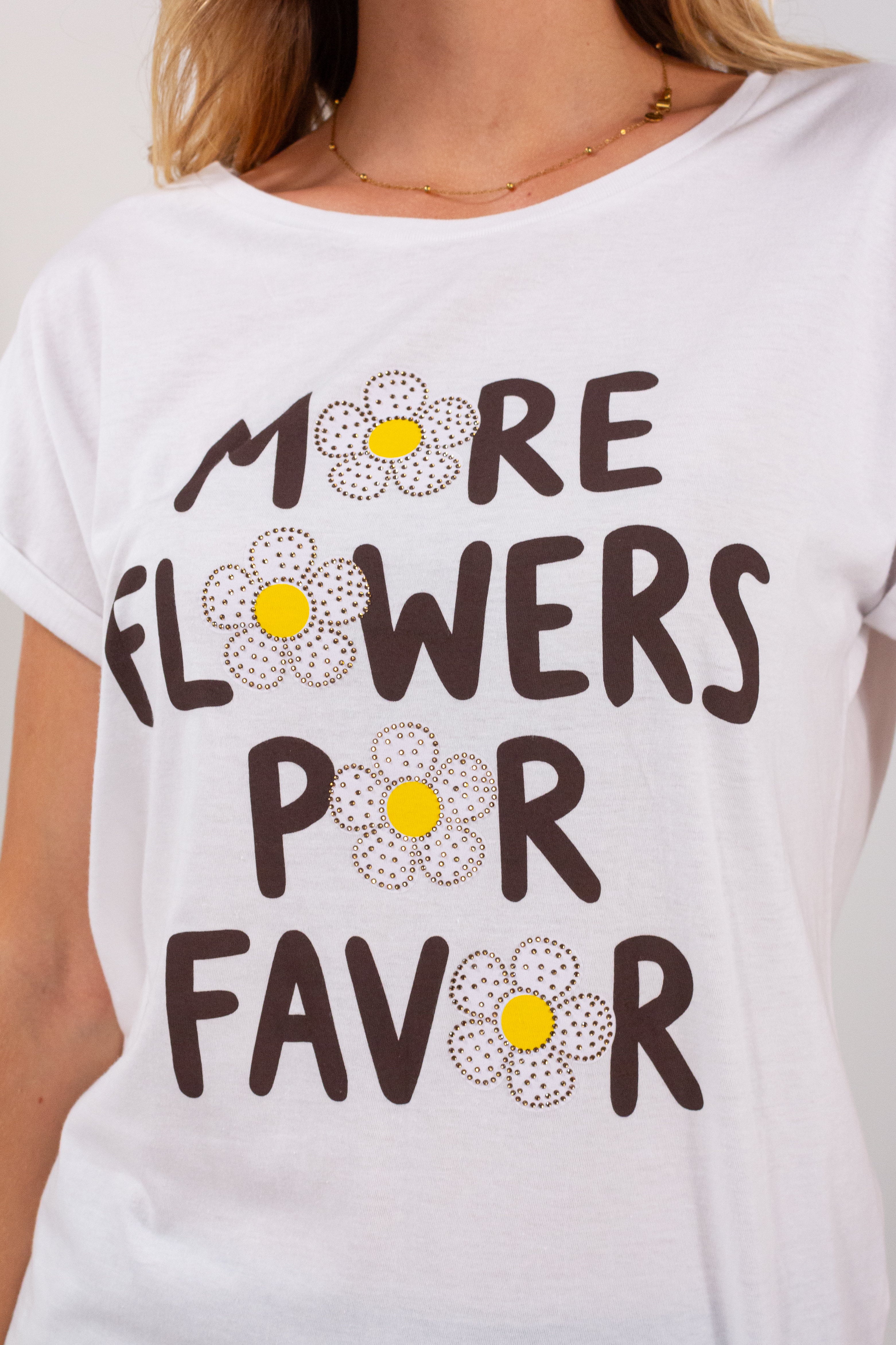 T-SHIRT MORE FLOWERS