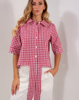 CAMICIA QUADRETTI LEGATA M/M