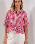 CAMICIA QUADRETTI LEGATA M/M