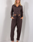 PANTALONE OVETTO LINO