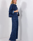 GIACCA DENIM MACULATO