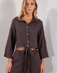 CAMICIA LEGATA LINO