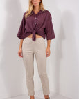 CAMICIA VOILE DI COTONE