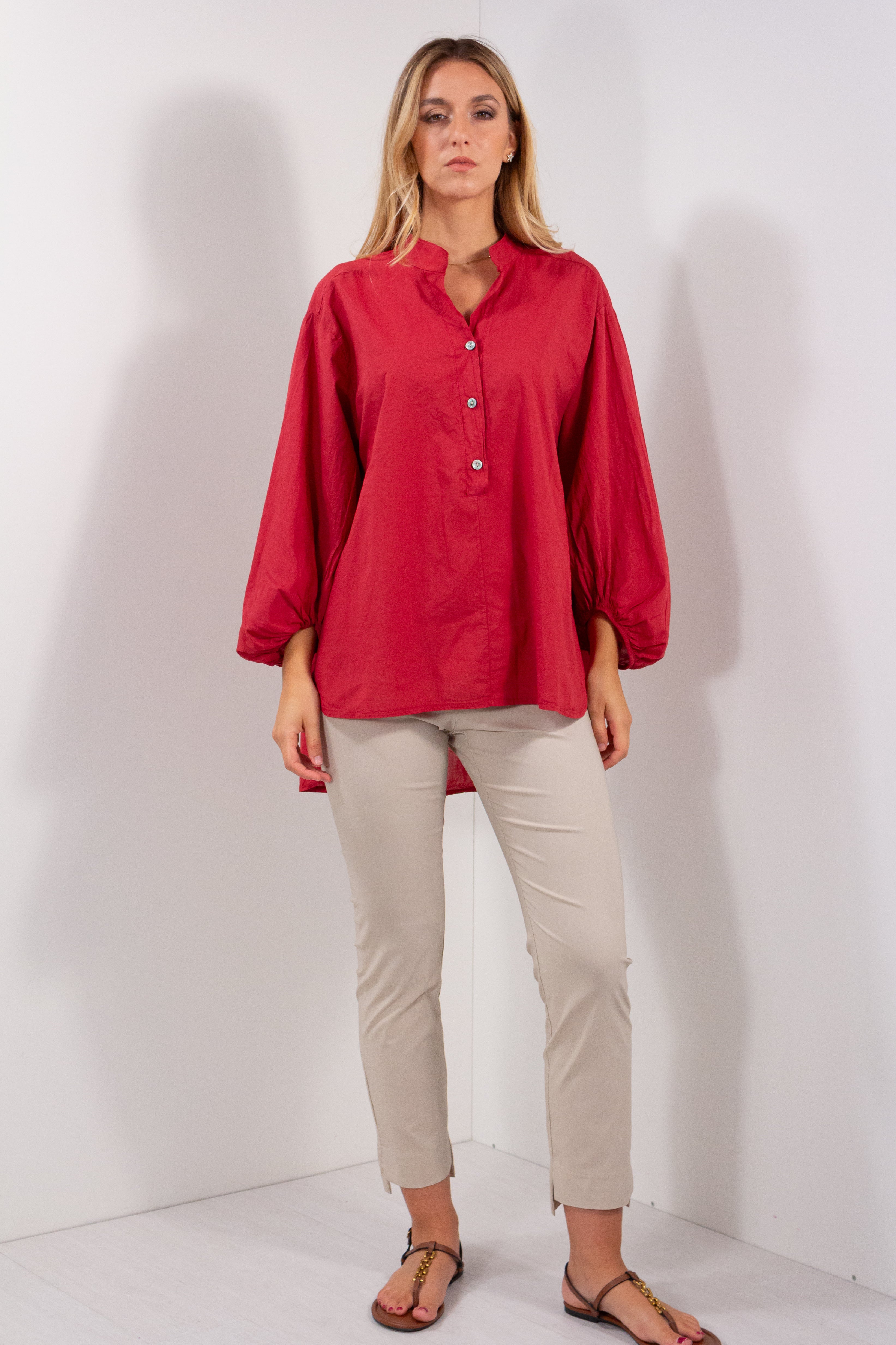 CAMICIA COREA 3/4 MUSSOLA
