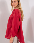 CAMICIA COREA 3/4 MUSSOLA