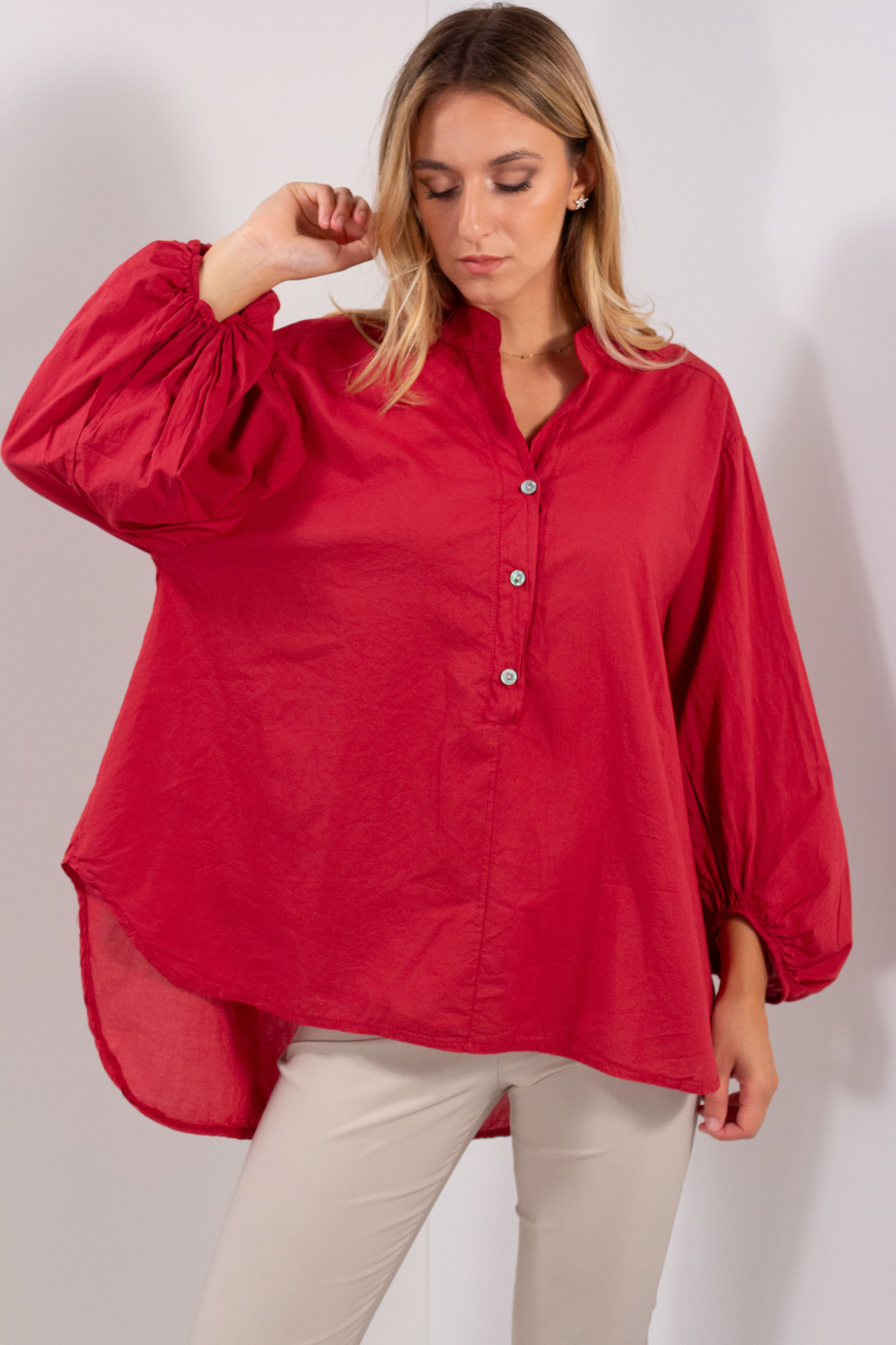 CAMICIA COREA 3/4 MUSSOLA