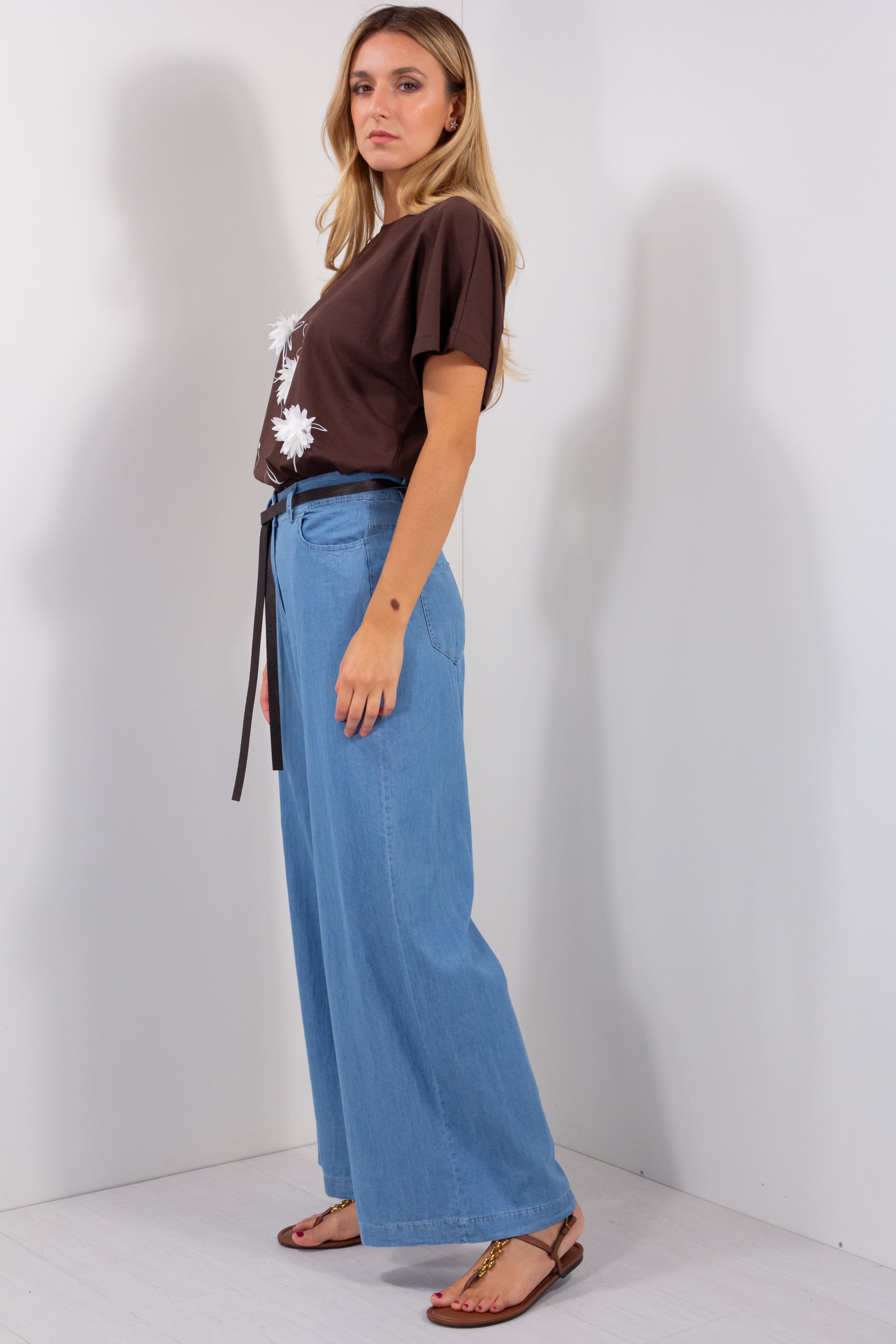 PANTALONE AMPIO CHAMBRIE