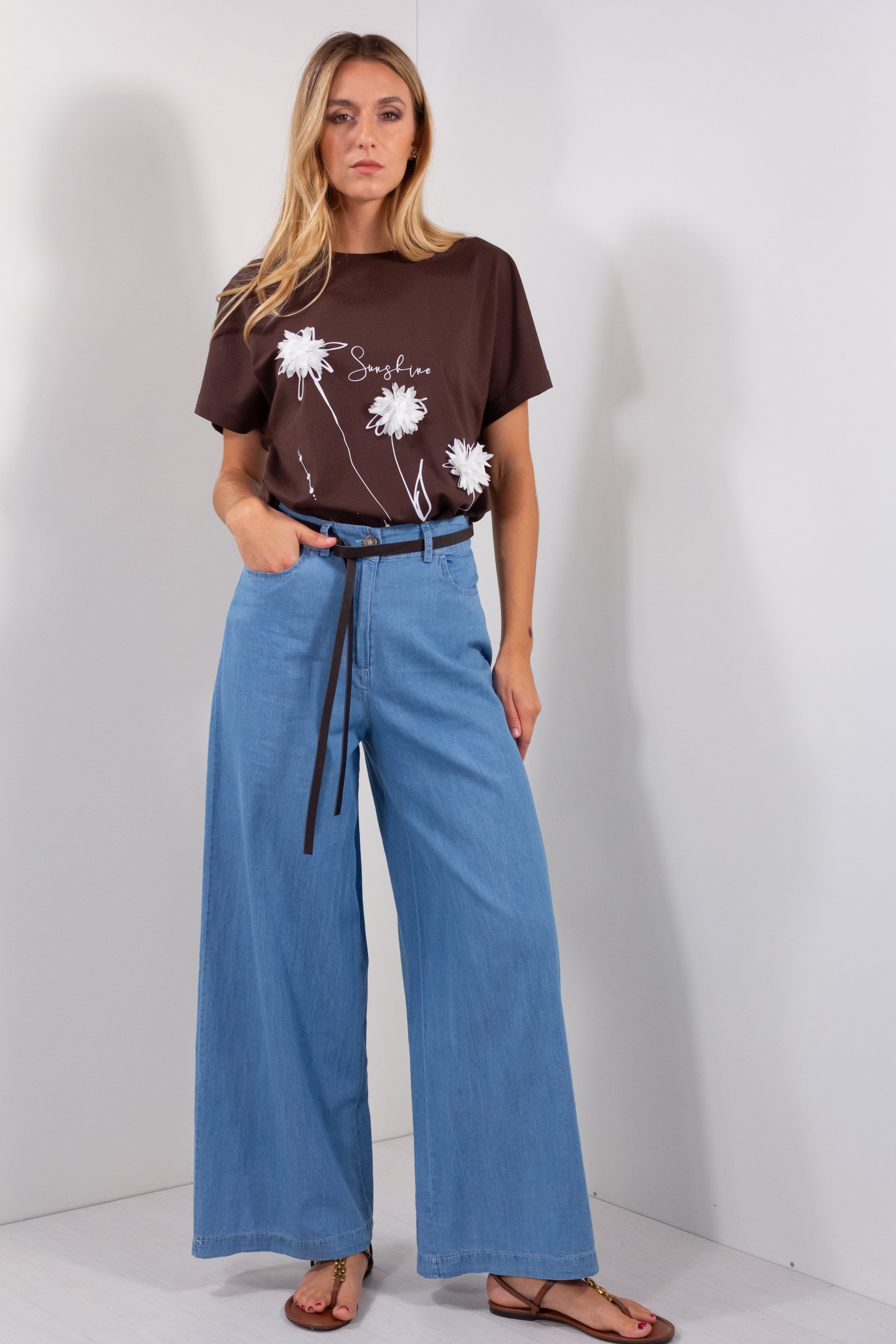 PANTALONE AMPIO CHAMBRIE