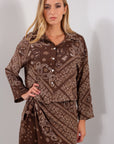 CAMICIA NODO FANTASIA