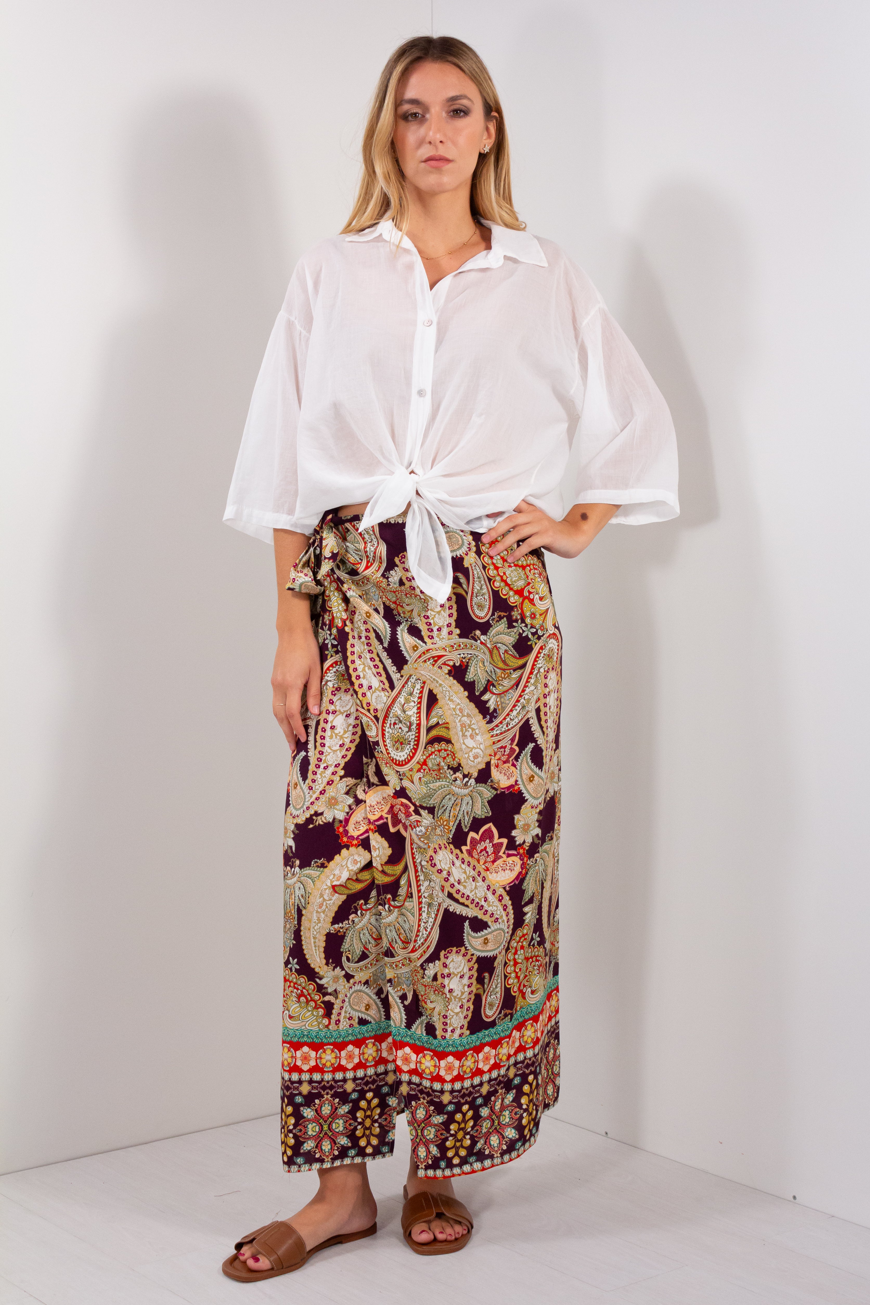 CAMICIA VOILE DI COTONE