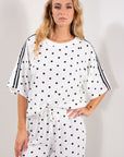 MAGLIA POIS BANDE