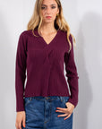 MAGLIA COSTA INGLESE INCROCIATA