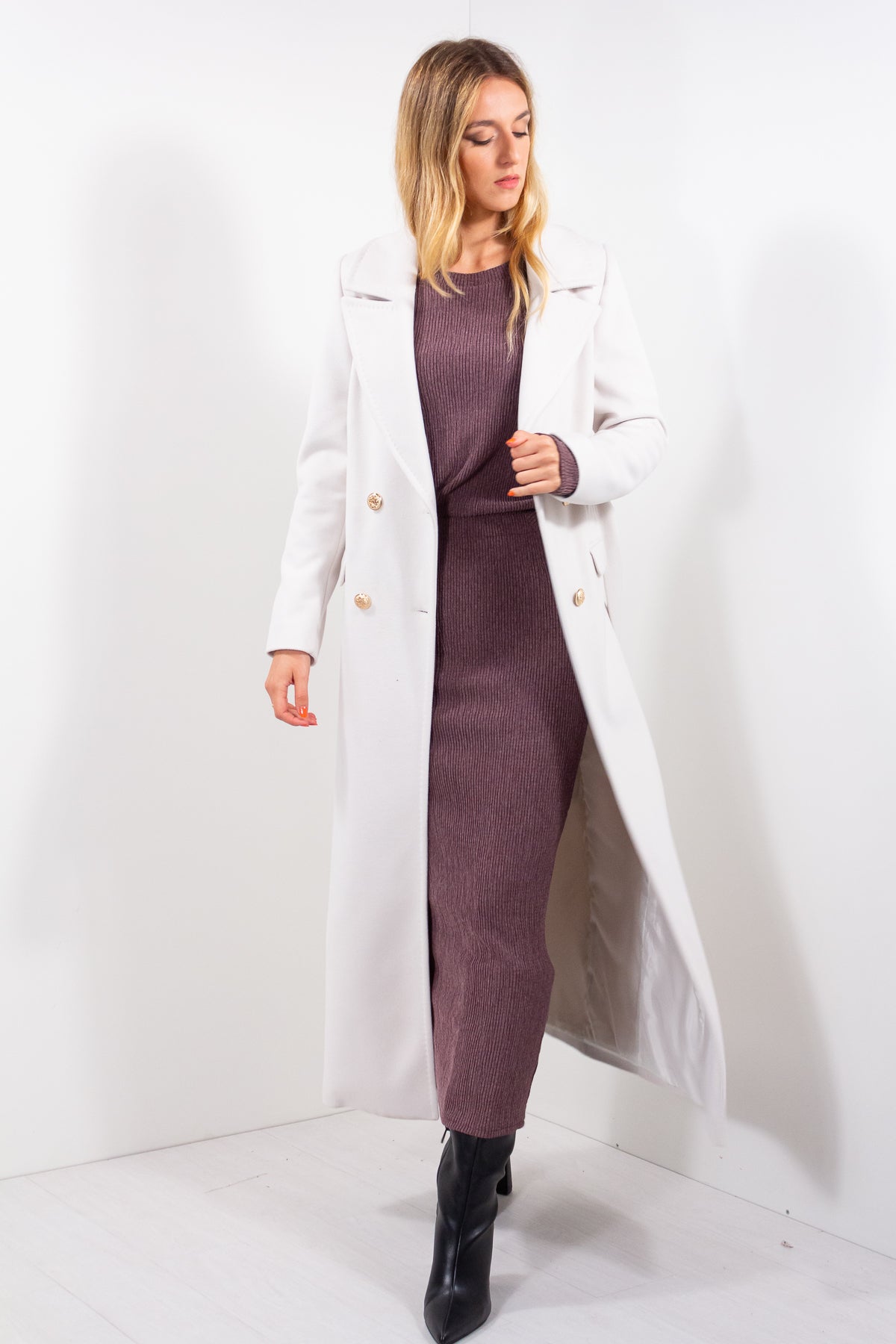 CAPPOTTO DOPPIOPETTO CINTURA