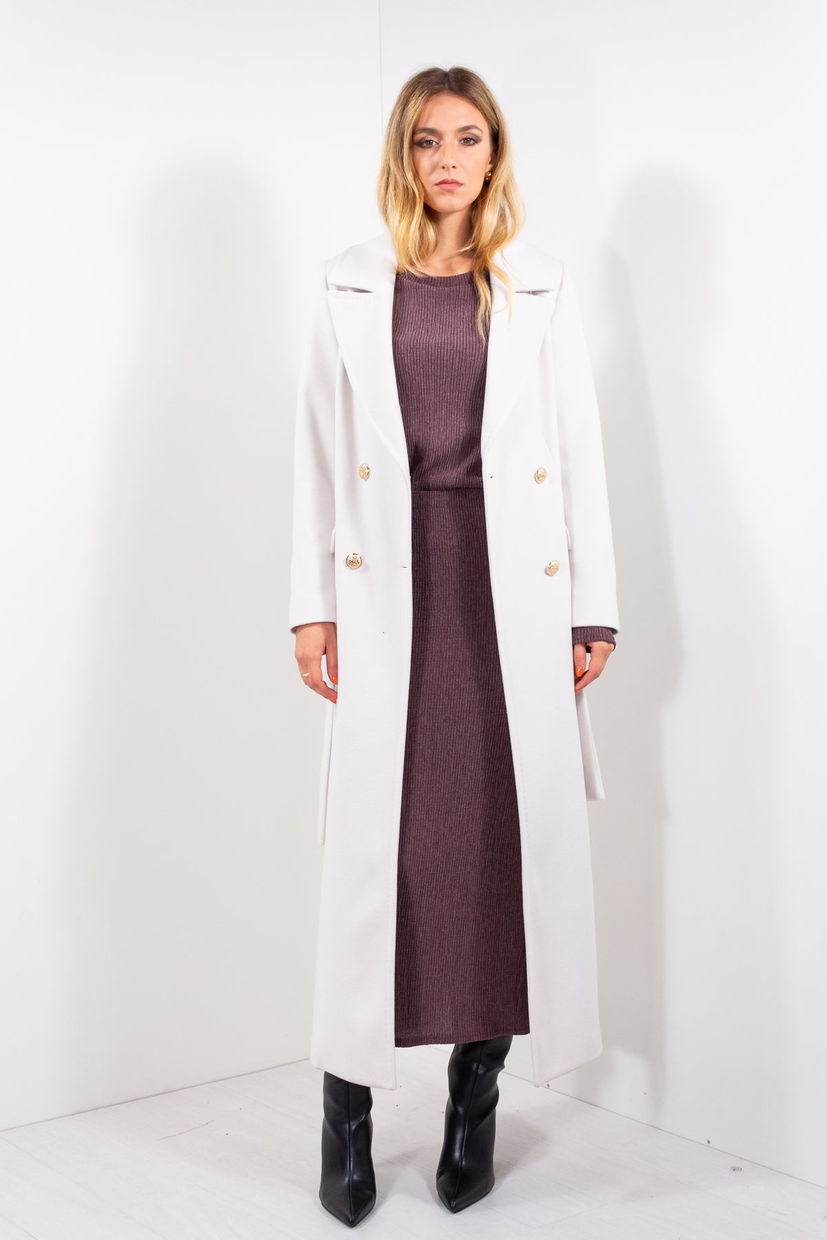 CAPPOTTO DOPPIOPETTO CINTURA