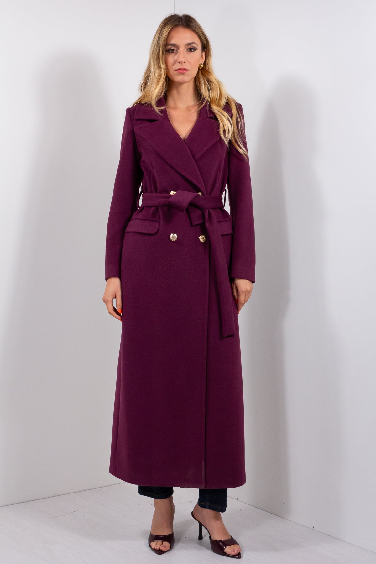 CAPPOTTO DOPPIOPETTO CINTURA