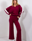 PANTALONE CROP IN MAGLIA