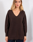 MAGLIA V OVER TRECCE