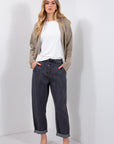 CARDIGAN PIZZO MISTO ALPACA